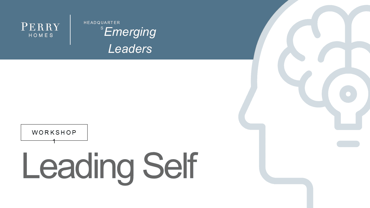 Preview of Emerging Leaders: Leading Self